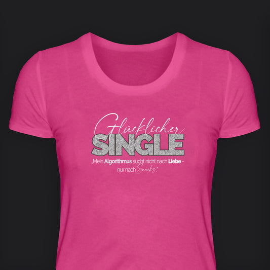 „Mein Algorithmus sucht nicht nach Liebe - nur nach Snacks.“  - T-Shirt alle-KAPUTT