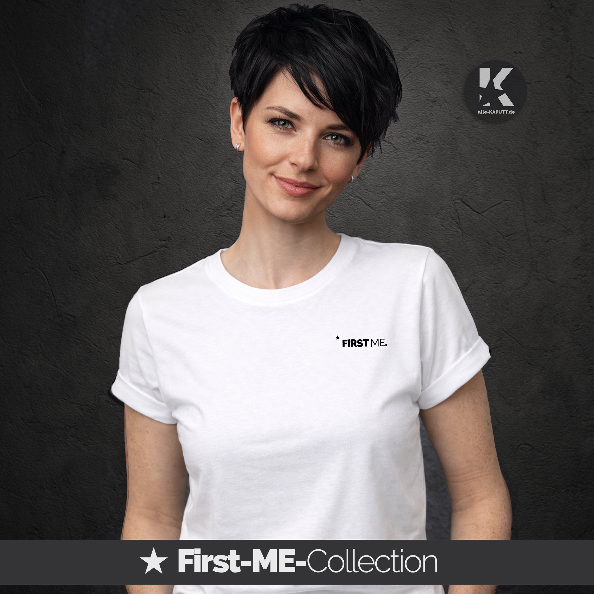 alle-KAPUTT Roll-up Shirt “FIRST ME.“ – First-ME Collection