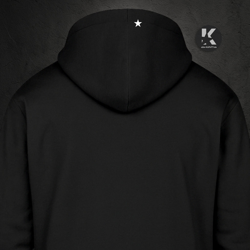 alle-KAPUTT Hoodie „First me.“ – Statement Wear