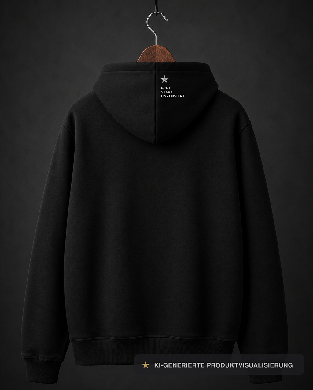 ★★★ SHINY SINGLE HOODIE ★ FRECH. FREI. UNGEBUNDEN.