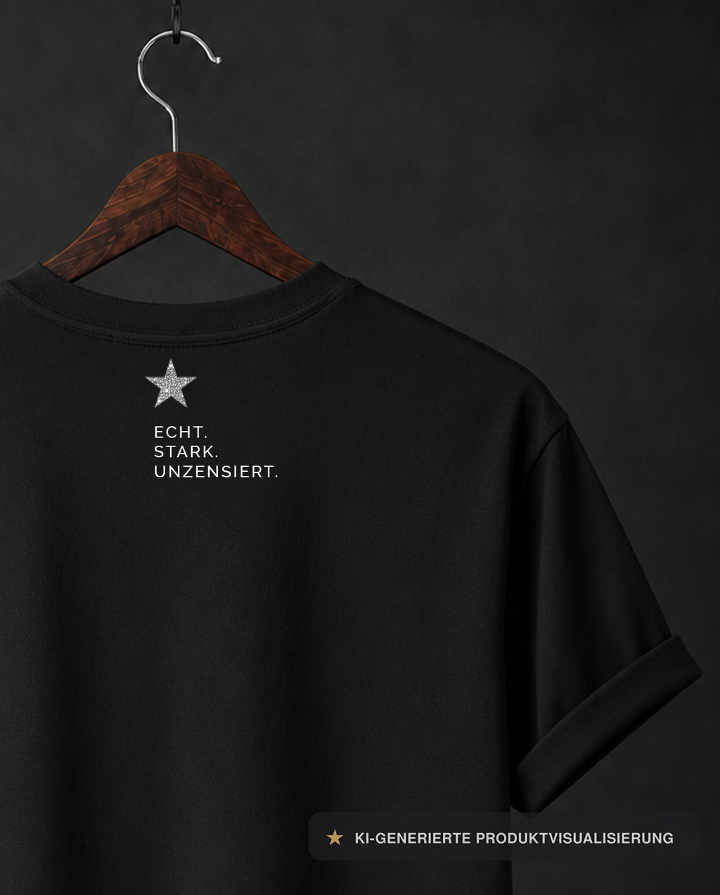 ★★★ SHINY WOMAN SHIRT ★ GLÄNZEND. SICHTBAR. MUTIG.
