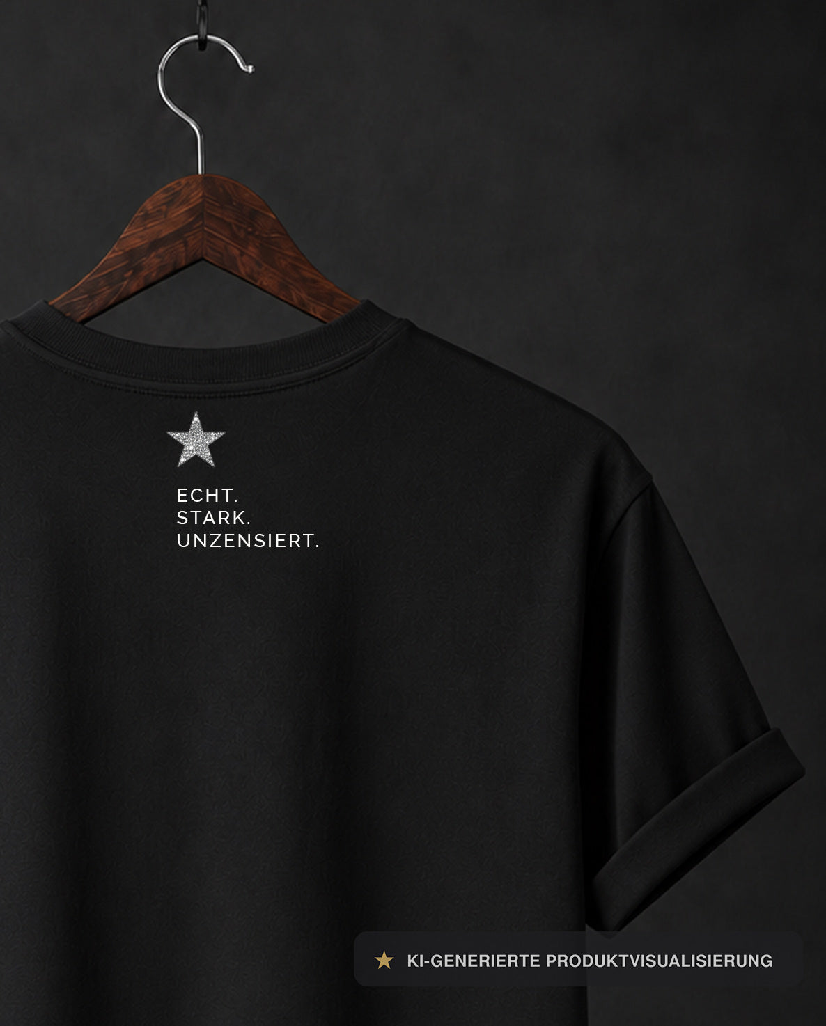 ★★★ SHINY WOMAN SHIRT ★ GLÄNZEND. SICHTBAR. MUTIG.
