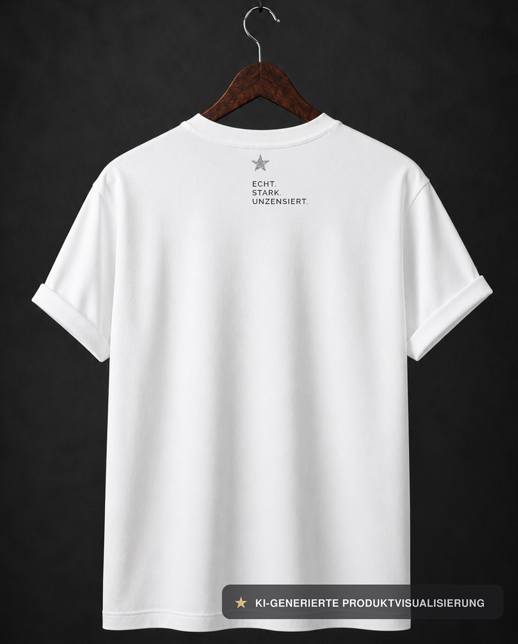 ★★★ SHINY WOMAN SHIRT ★ GLÄNZEND. SICHTBAR. MUTIG.