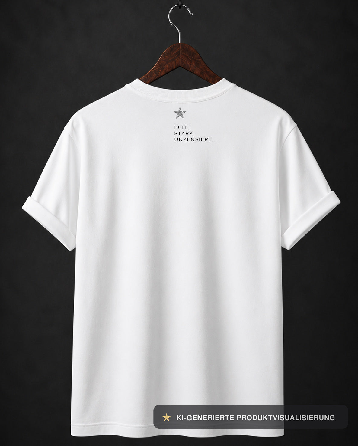 ★★★ SHINY WOMAN SHIRT ★ GLÄNZEND. SICHTBAR. MUTIG.