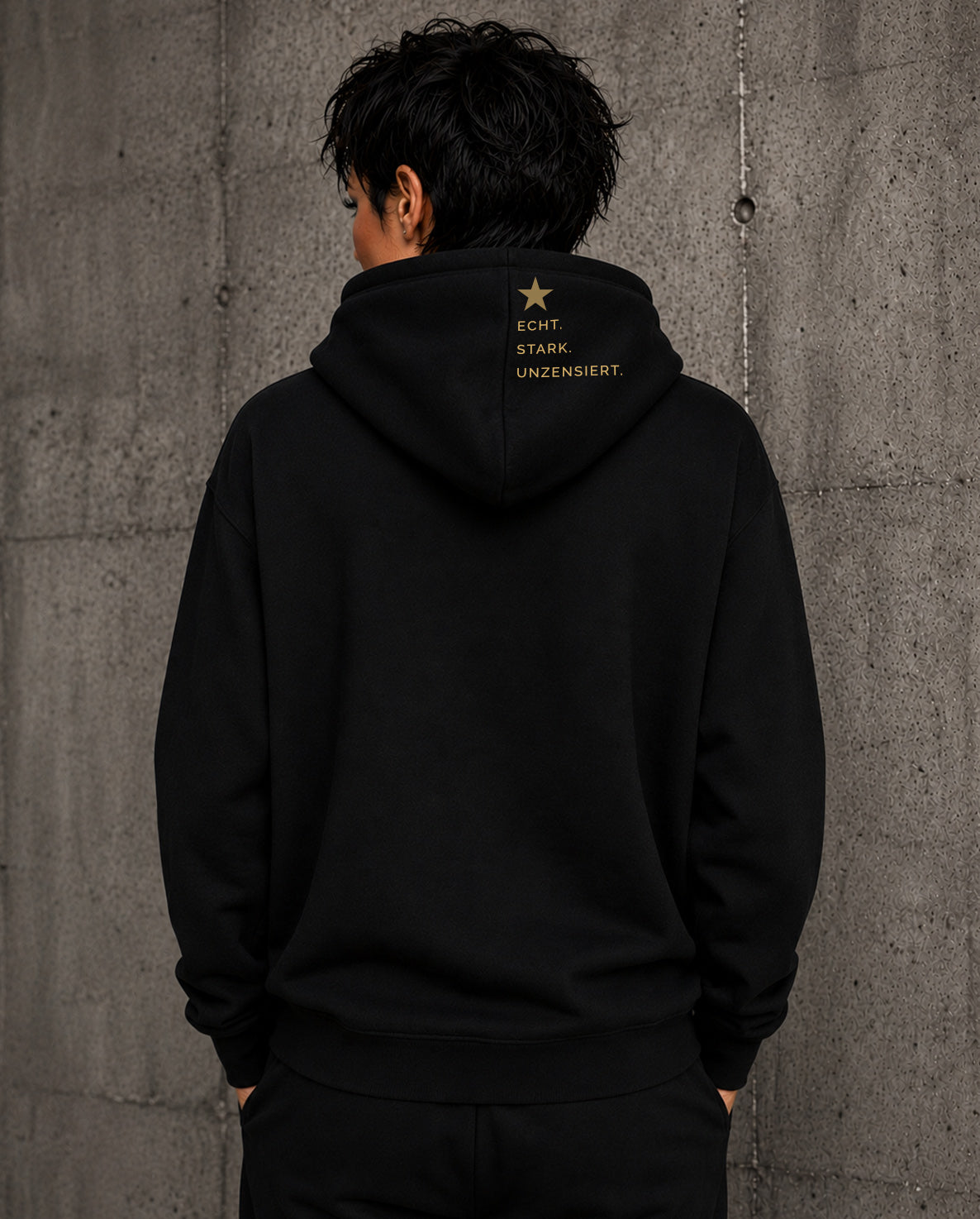 ★  SHINY WOMAN. HOODIE – ECHT. STARK. UNZENSIERT.