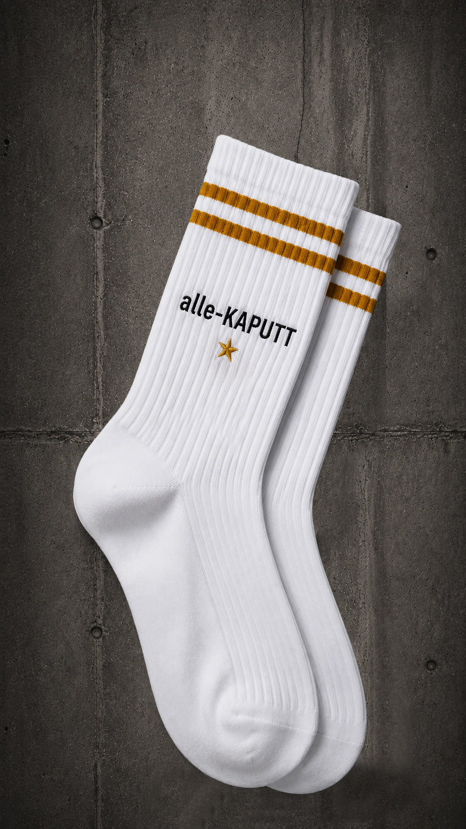 ★ ALLE-KAPUTT – Statement Socken