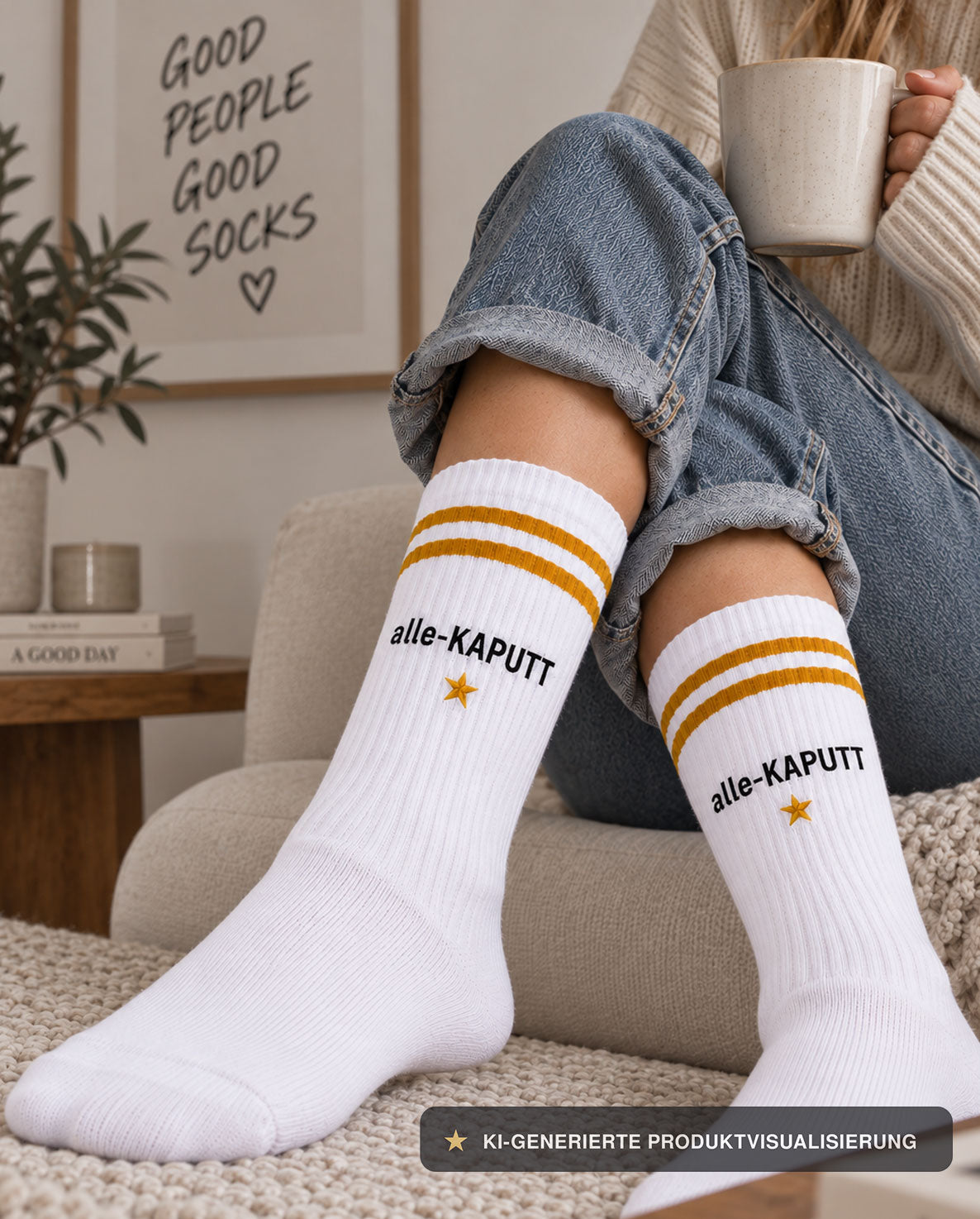 ★★★ ALLE-KAPUTT – STATEMENT SOCKEN  | alle-KAPUTT
